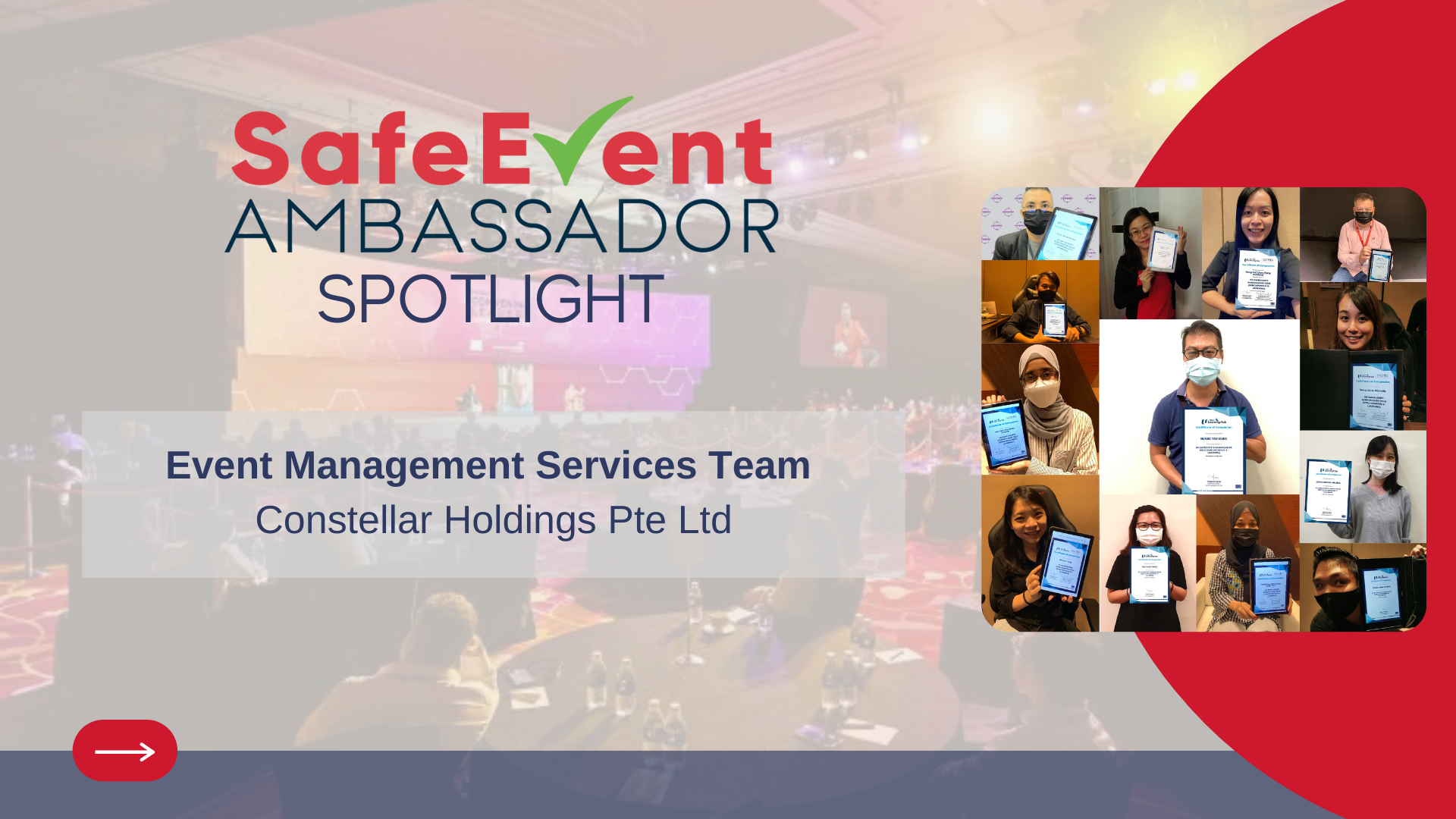 SG SafeEvent Ambassador Spotlight: Event Management Services Team, Constellar Holdings Pte Ltd