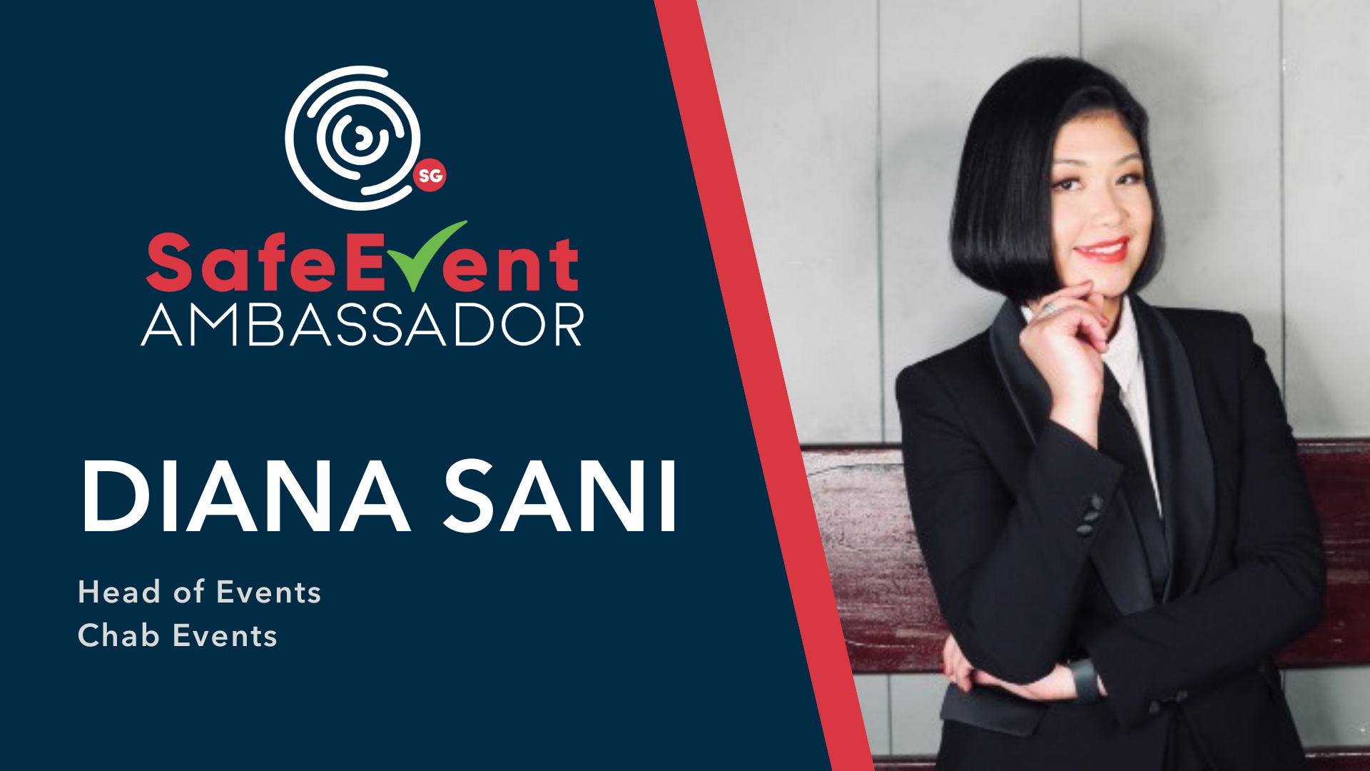 SG SafeEvent Ambassador Spotlight: Diana Sani, Head of Events of Chab Events