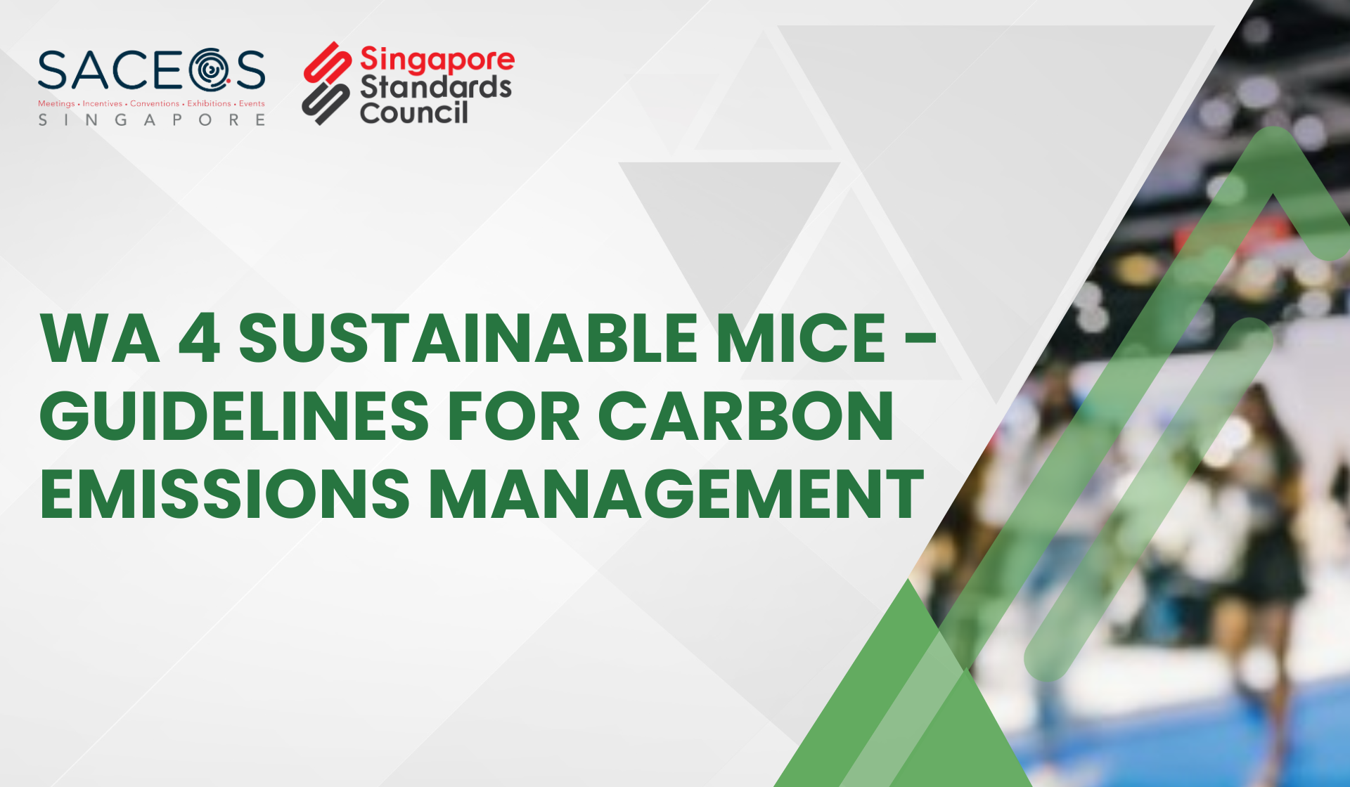 WA 4 Sustainable MICE – Guidelines for carbon emissions management