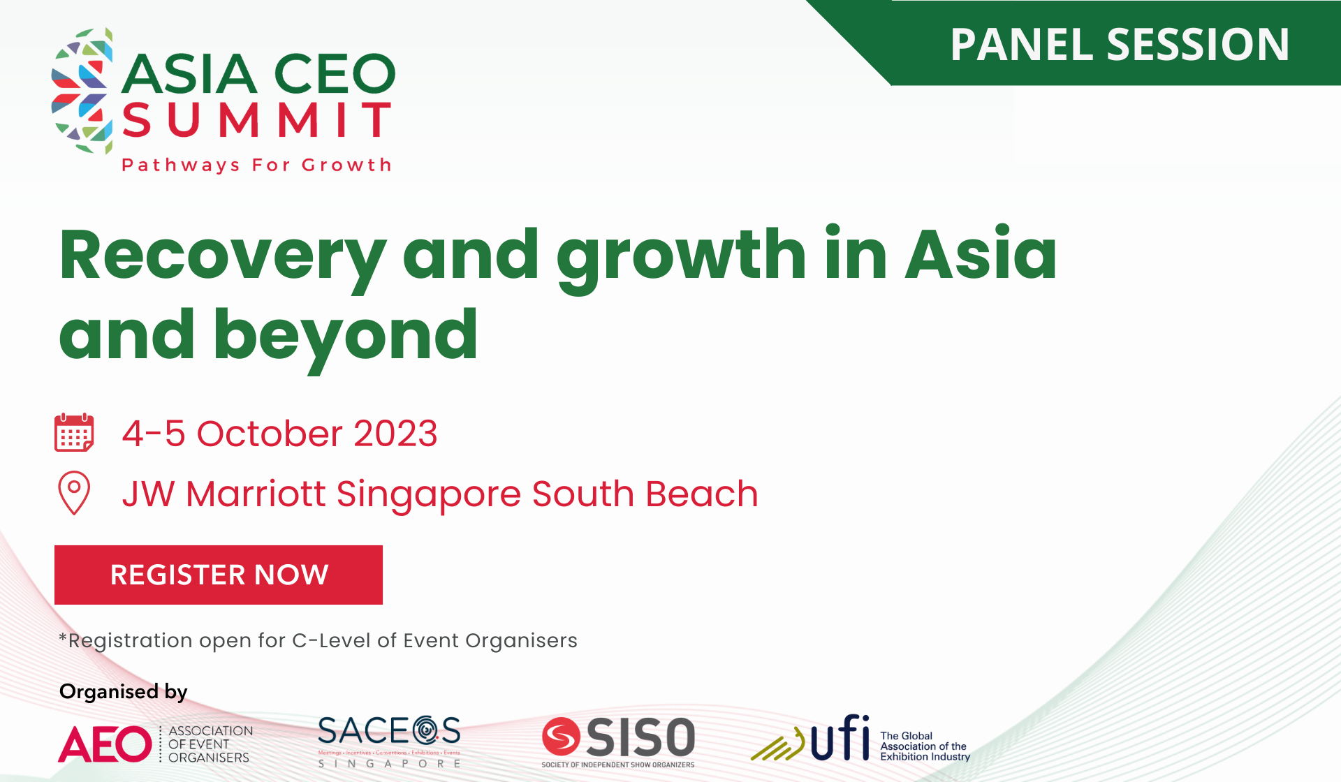 Asia CEO Summit 2023: Recovery and growth in Asia and beyond