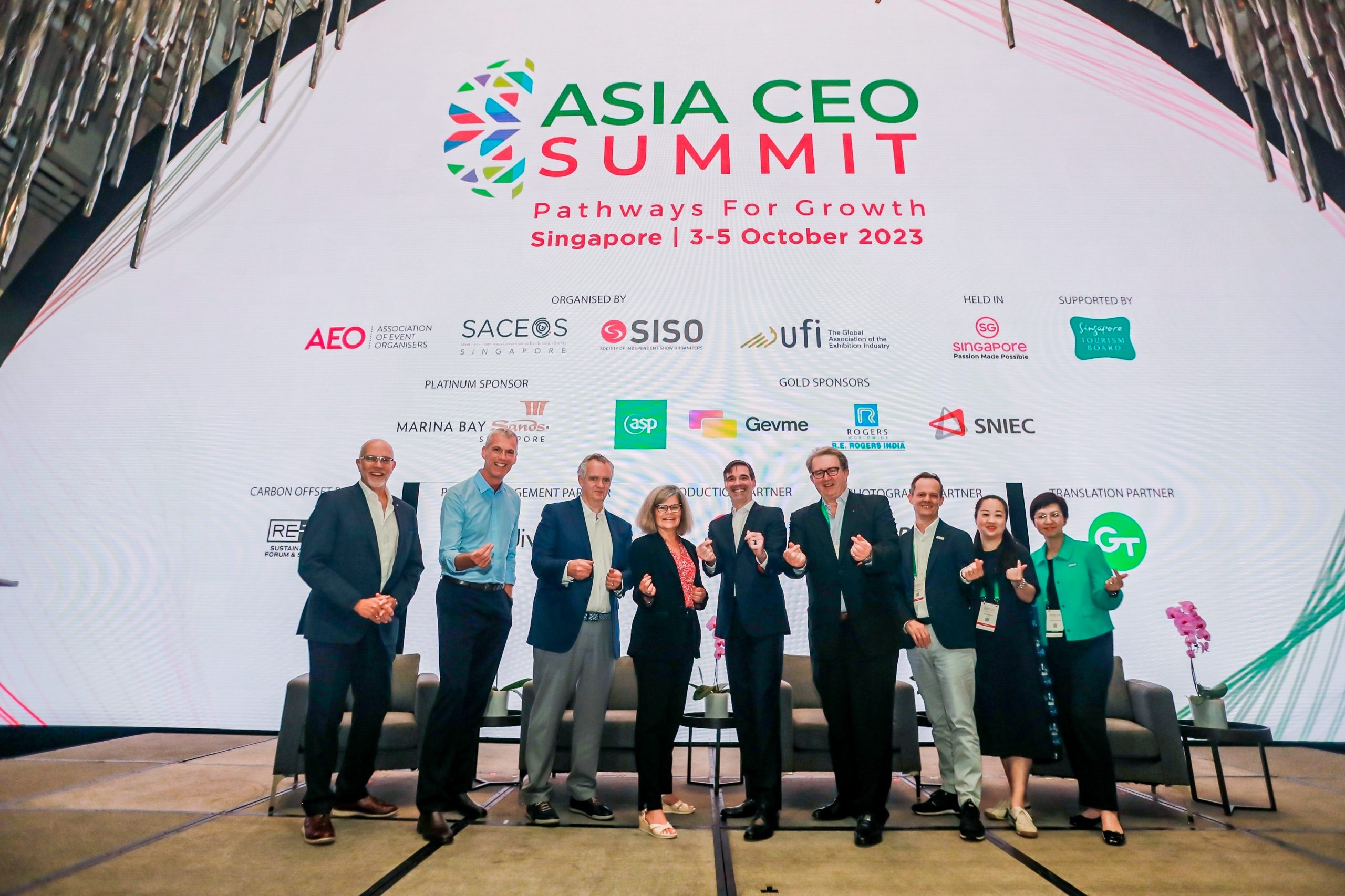 Leading Summit for global event organisers cements Singapore’s position as a top industry destination