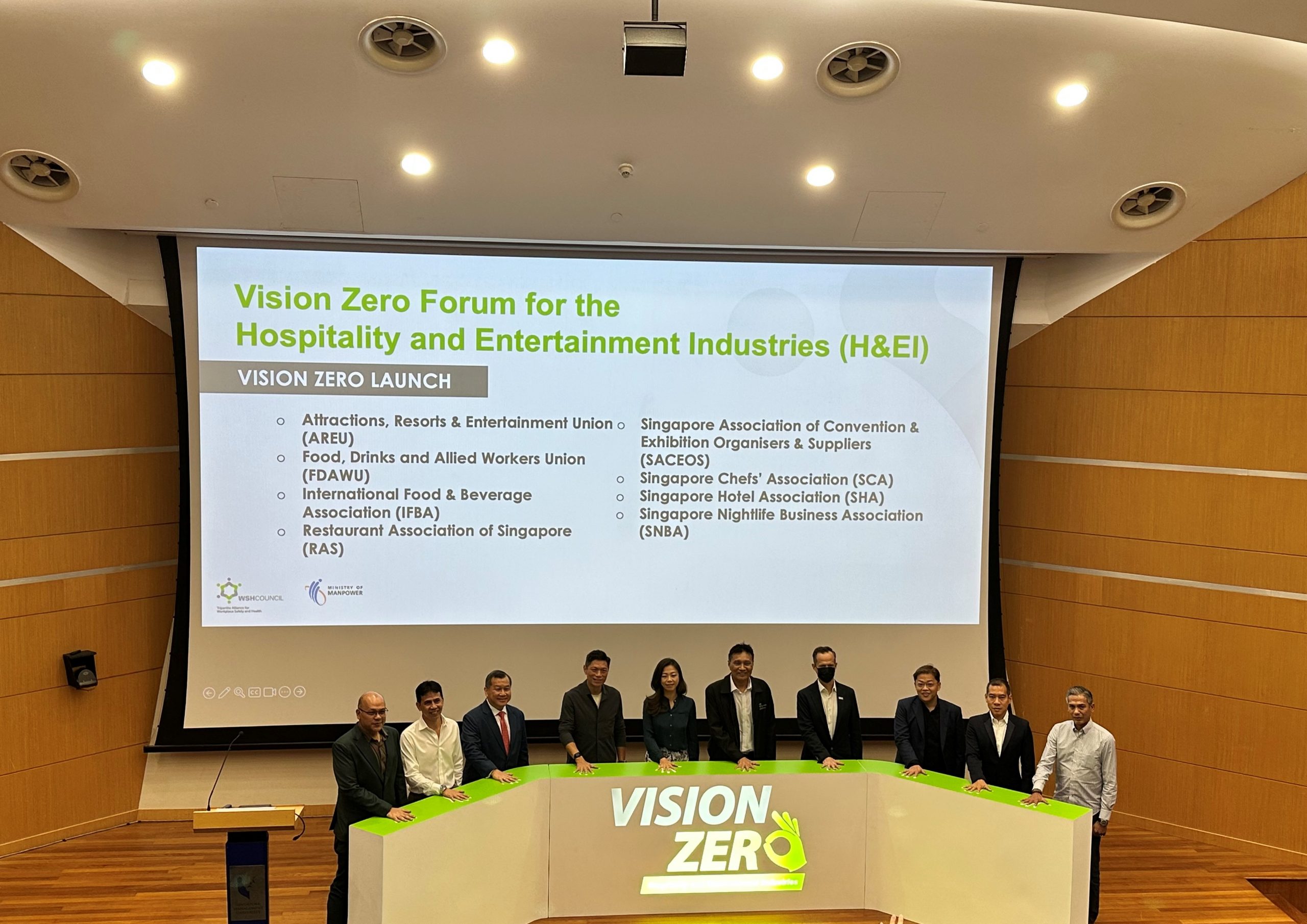 SACEOS makes Vision Zero Pledge